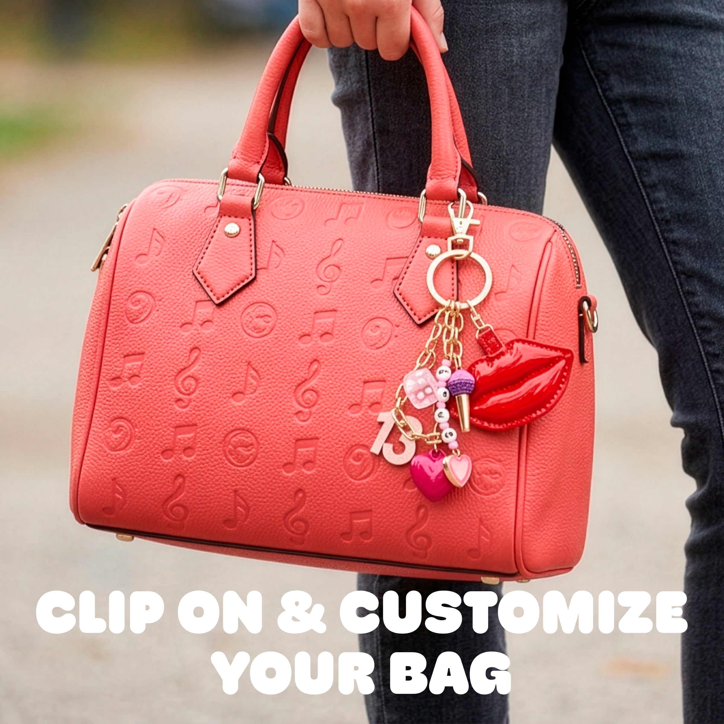 Sparkle Pop Star Charm Cluster