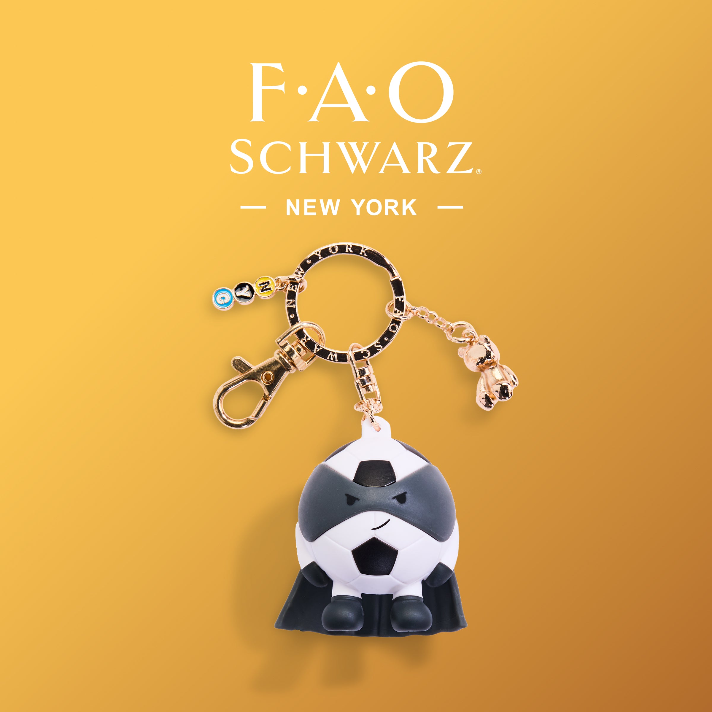 Heroes of the Game Soccer Ball Bag Charm