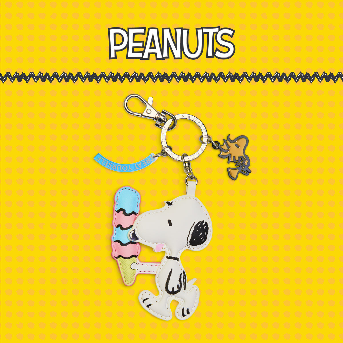 Peanuts Snoopy Bag Charm