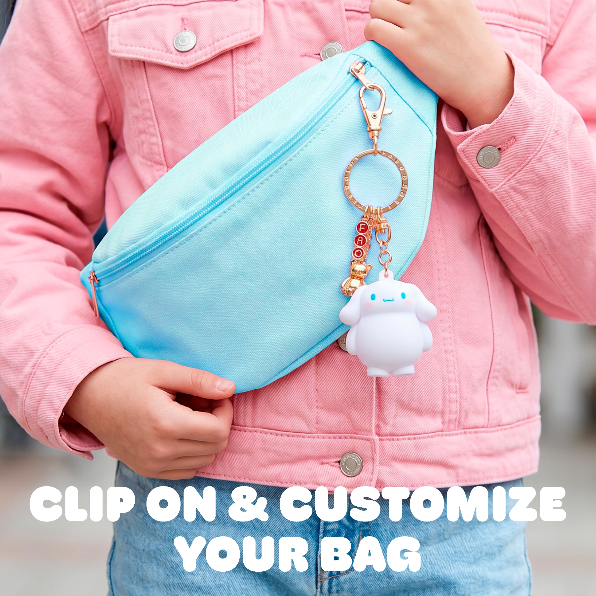 Sanrio Cinnamoroll Vinyl Blob Bag Charm