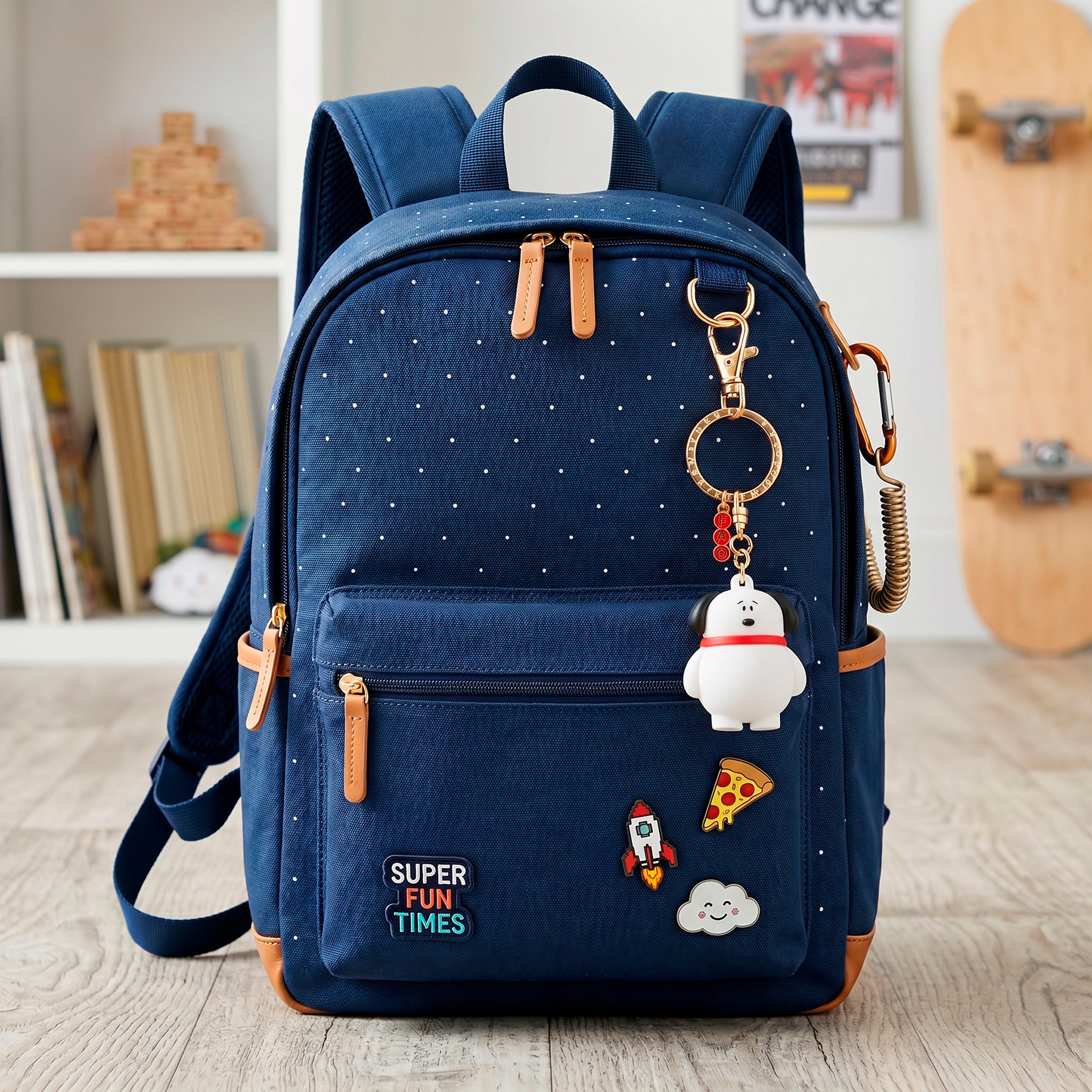Peanuts Snoopy Vinyl Blob Bag Charm