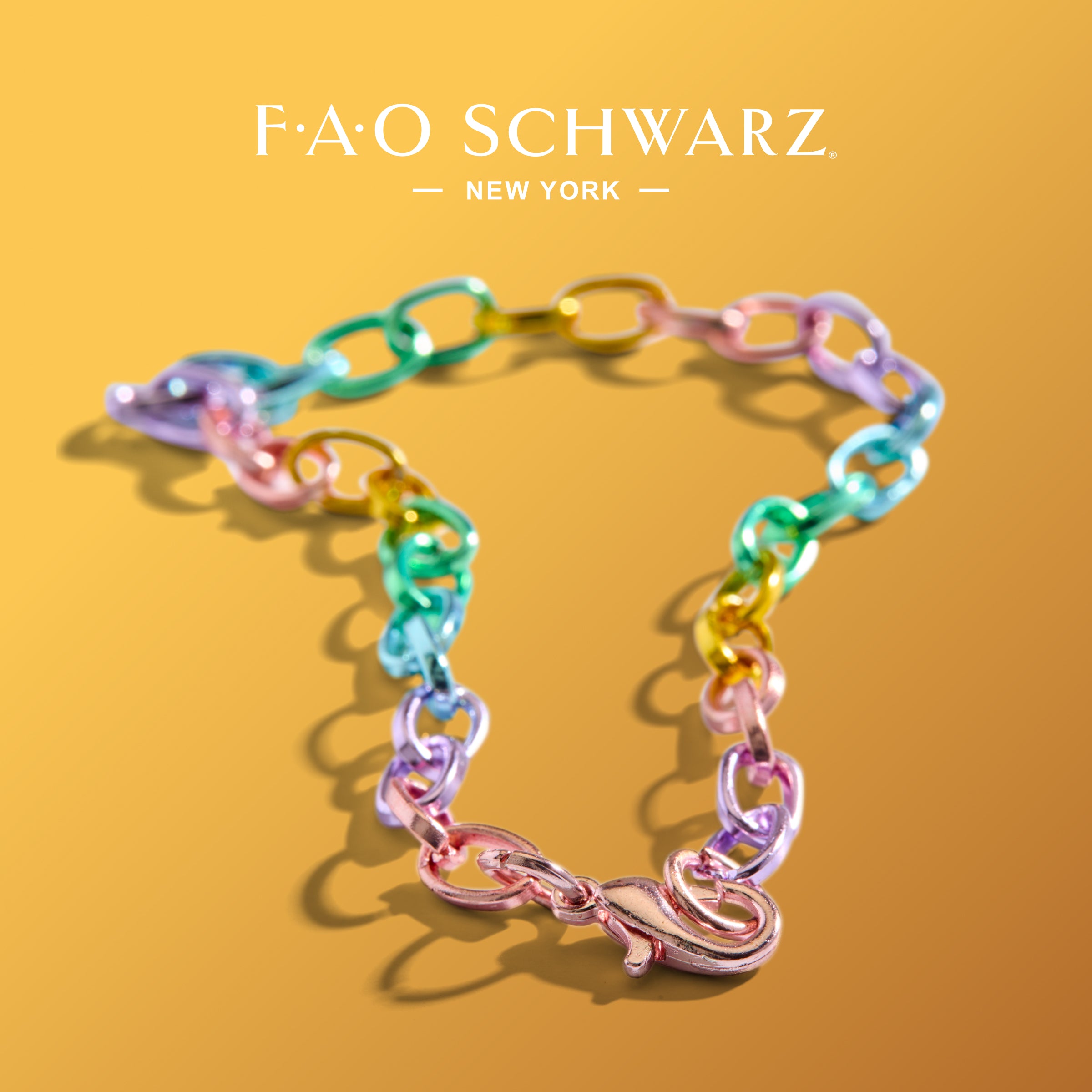 Charm Squad Rainbow Bracelet