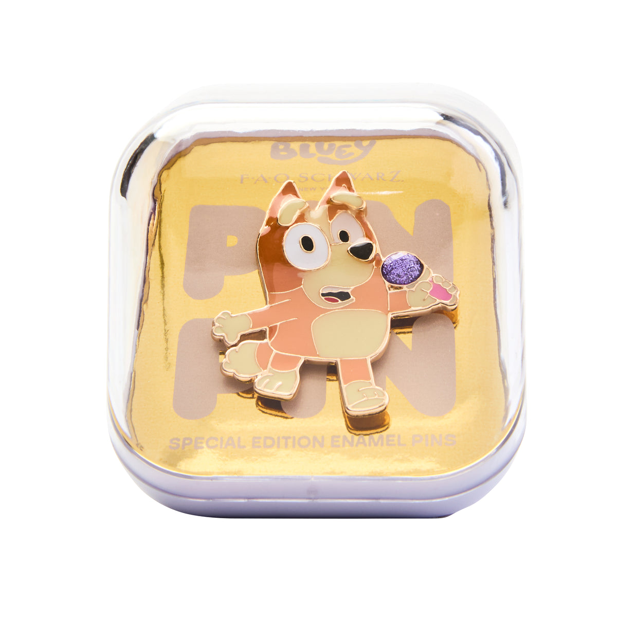 FAO Schwarz x Bluey Bingo Enamel Pin