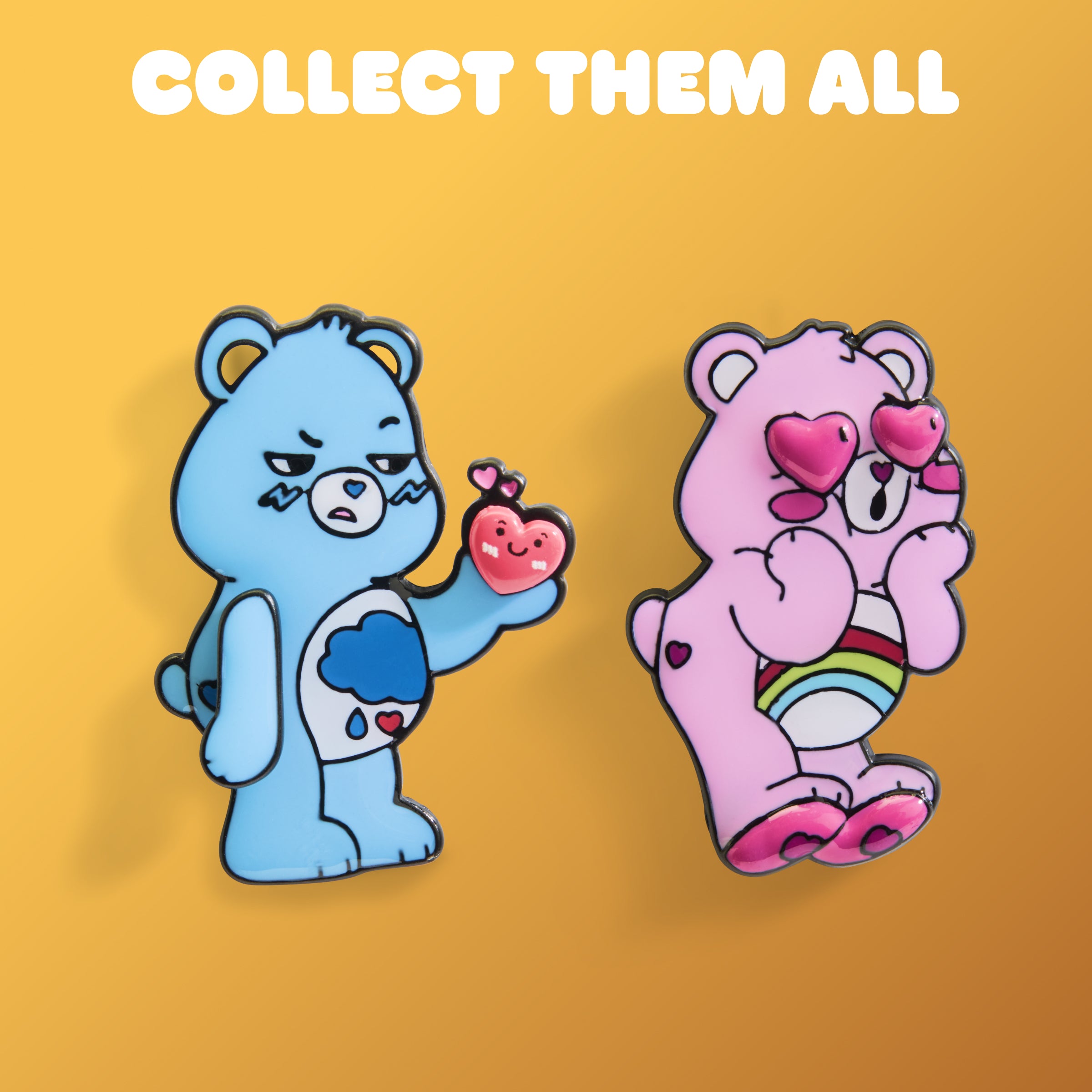 FAO Schwarz x Care Bears Cheer Bear Enamel Pin