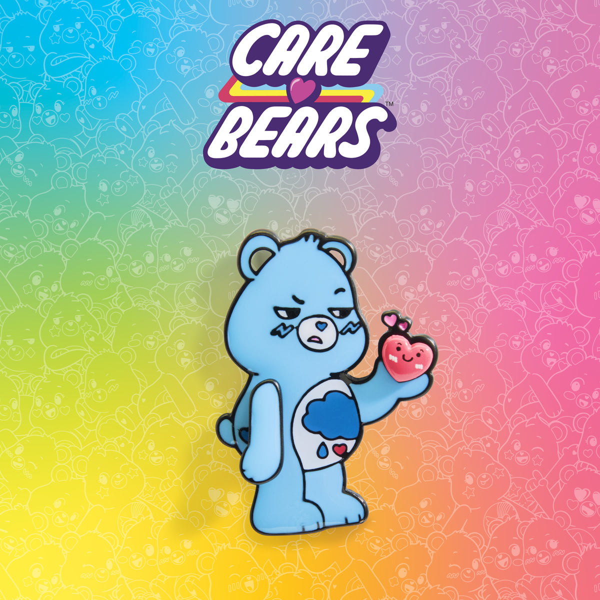FAO Schwarz x Care Bears Grumpy Bear Enamel Pin