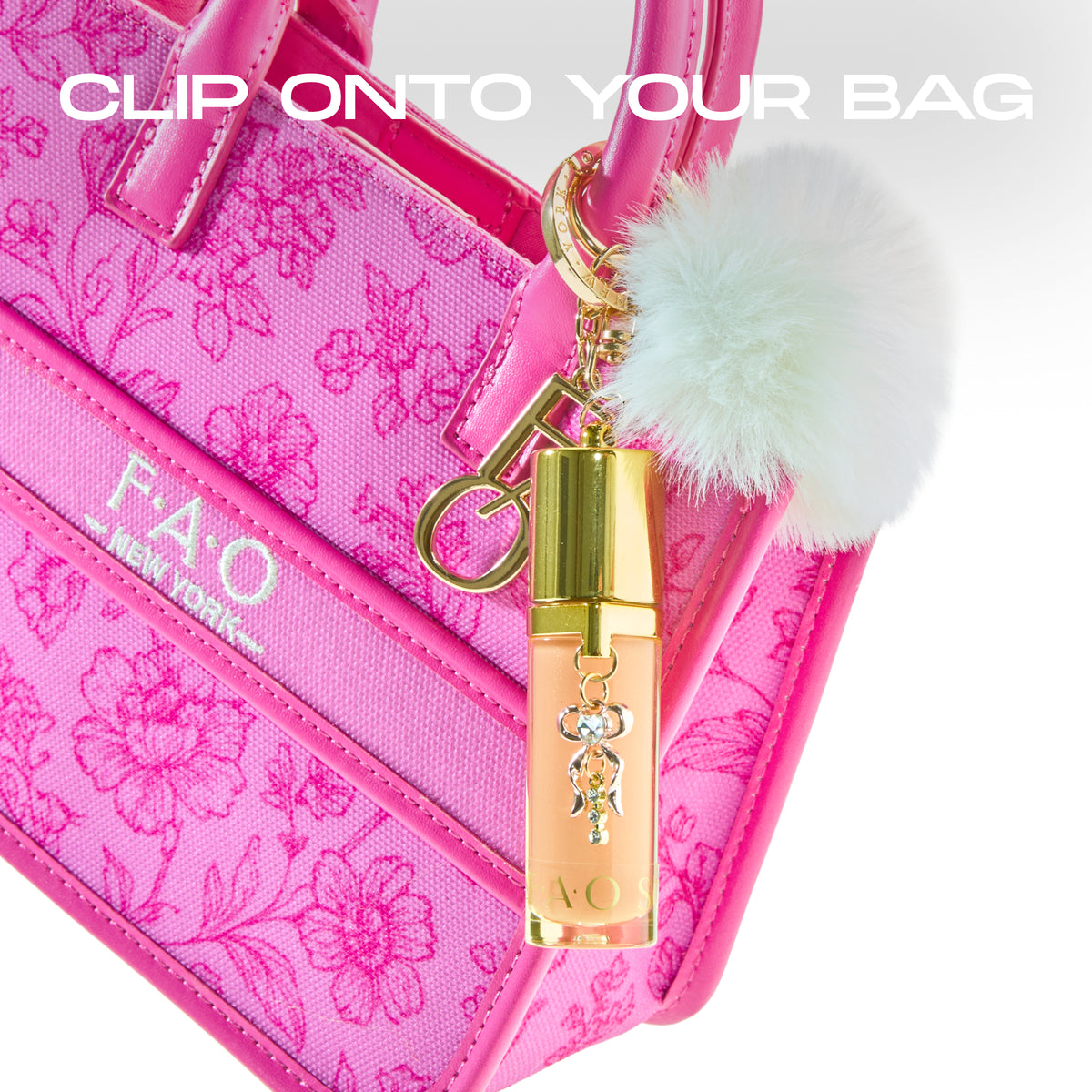 Lip Gloss Keychain – Soft Vibe