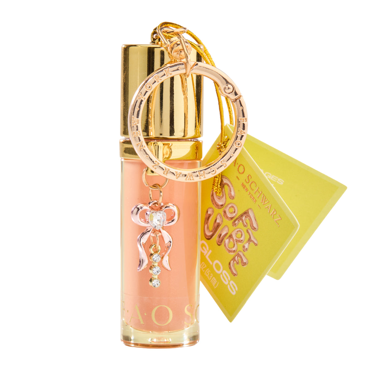Lip Gloss Keychain – Soft Vibe