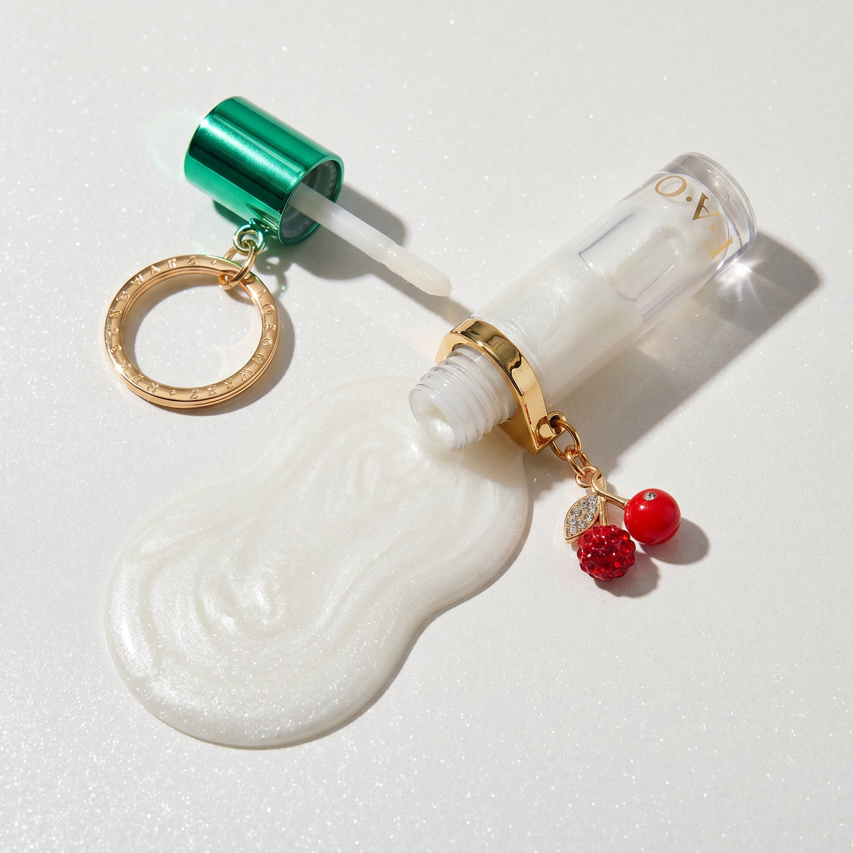 Lip Gloss Keychain – Glitter Glaze