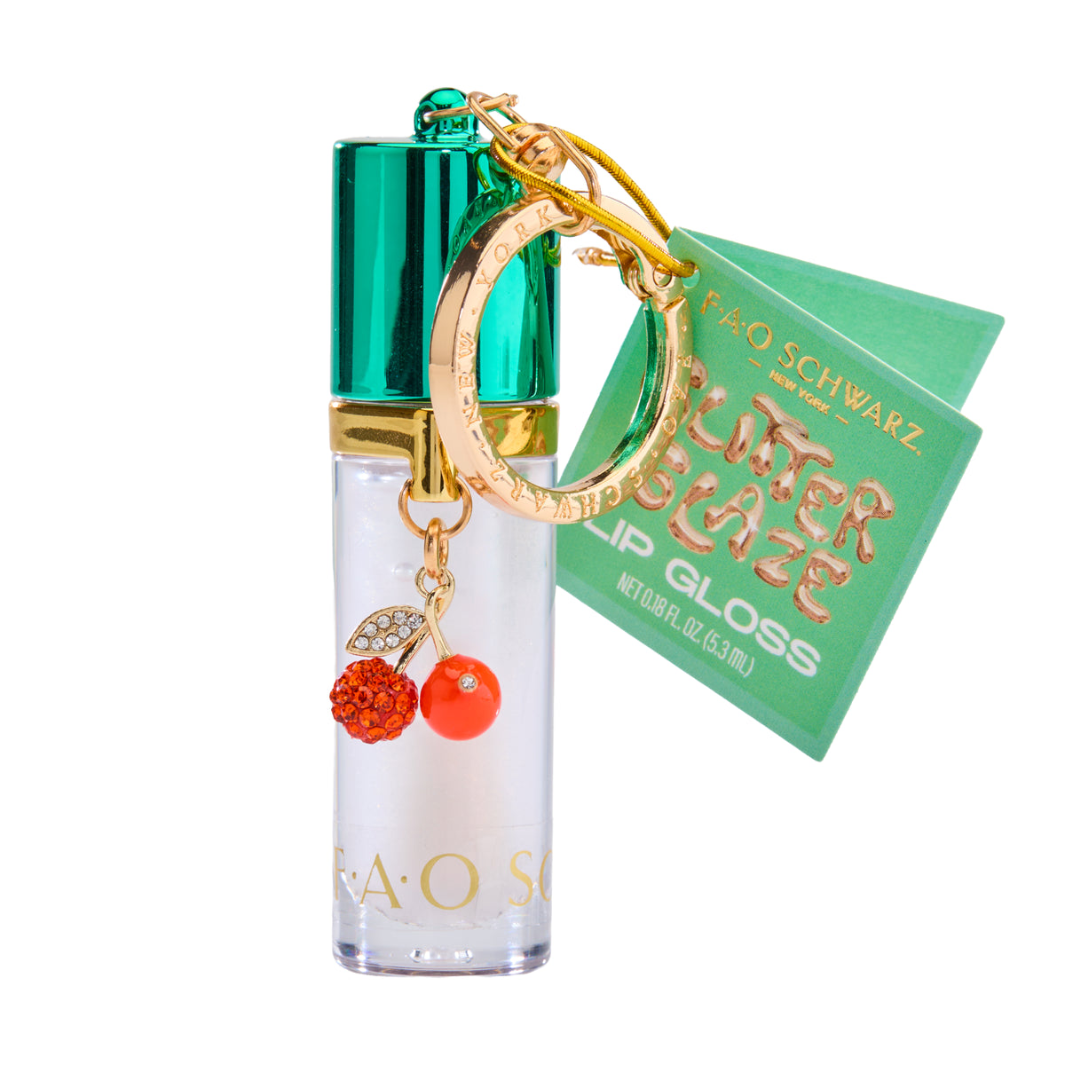 Lip Gloss Keychain – Glitter Glaze
