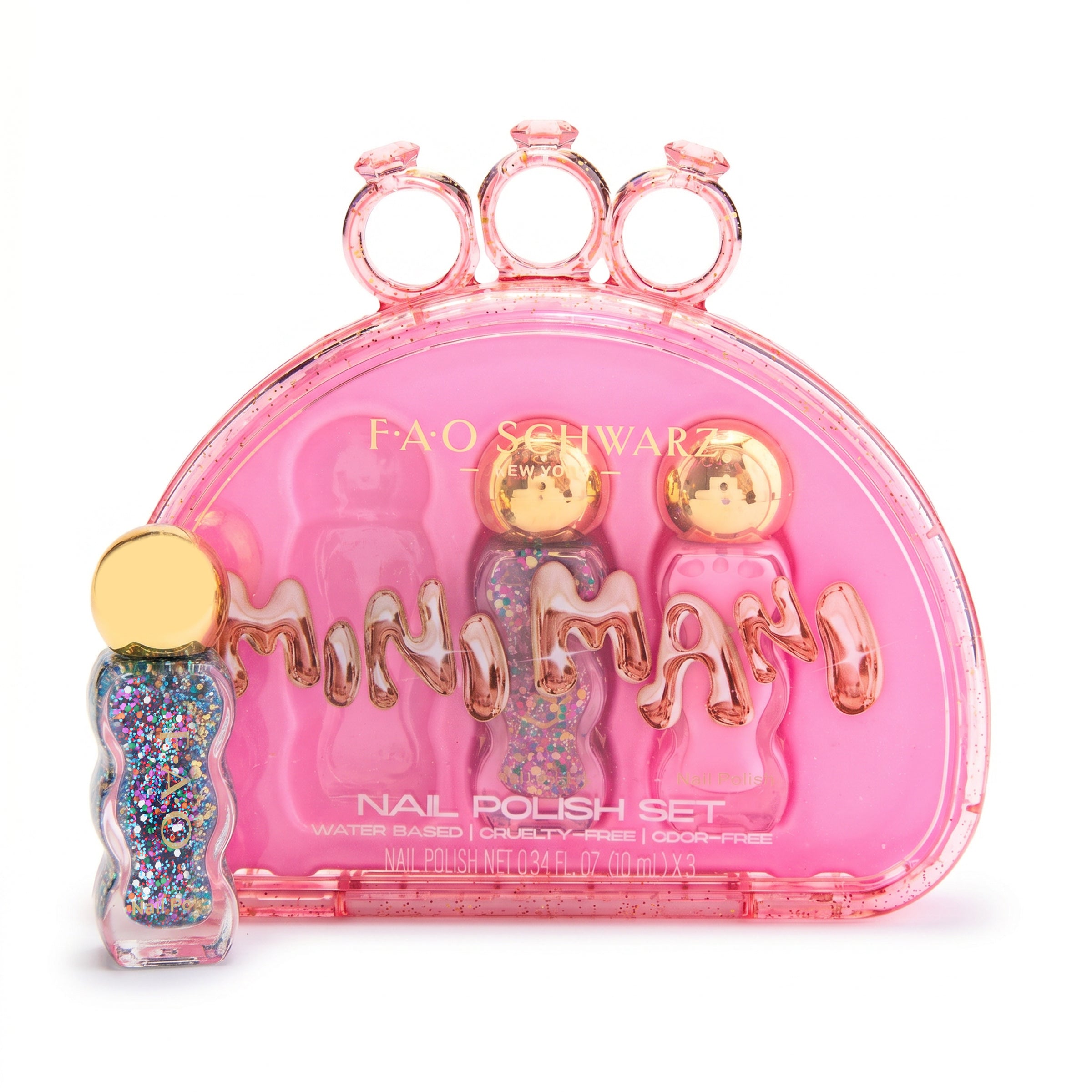 Mini Mani Nail Polish 3 Pack for Kids