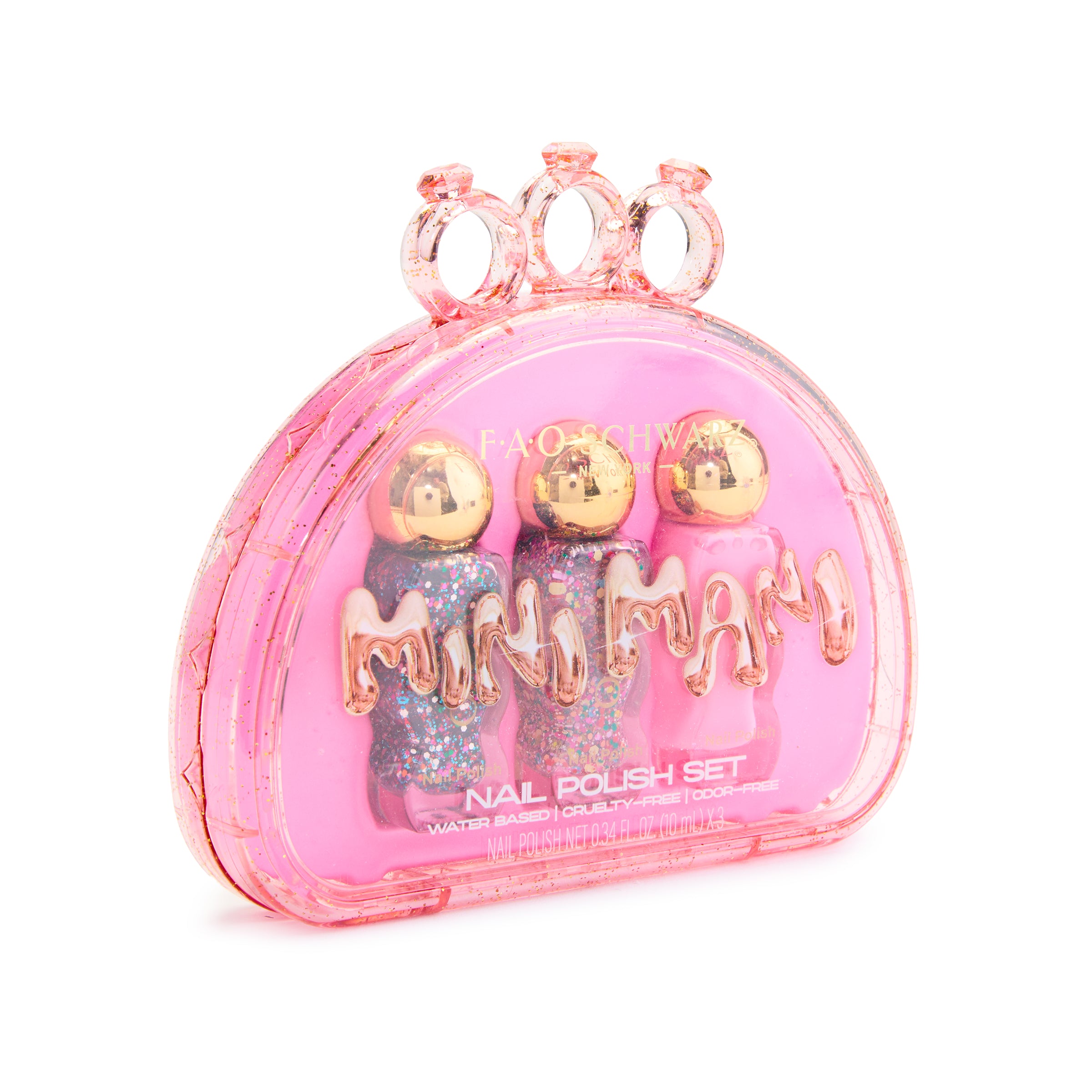Mini Mani Nail Polish 3 Pack for Kids