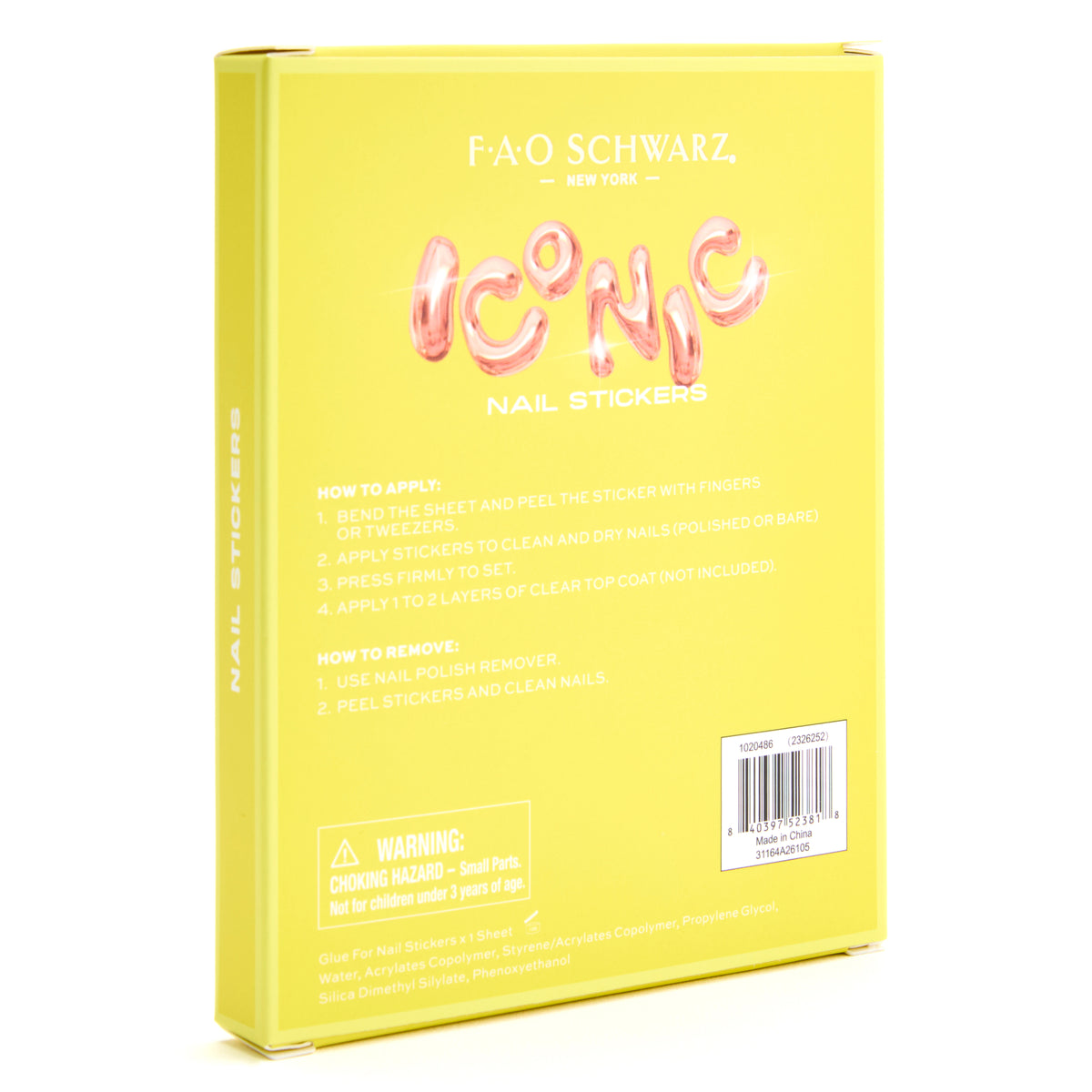 Nail Stickers Set - Iconic