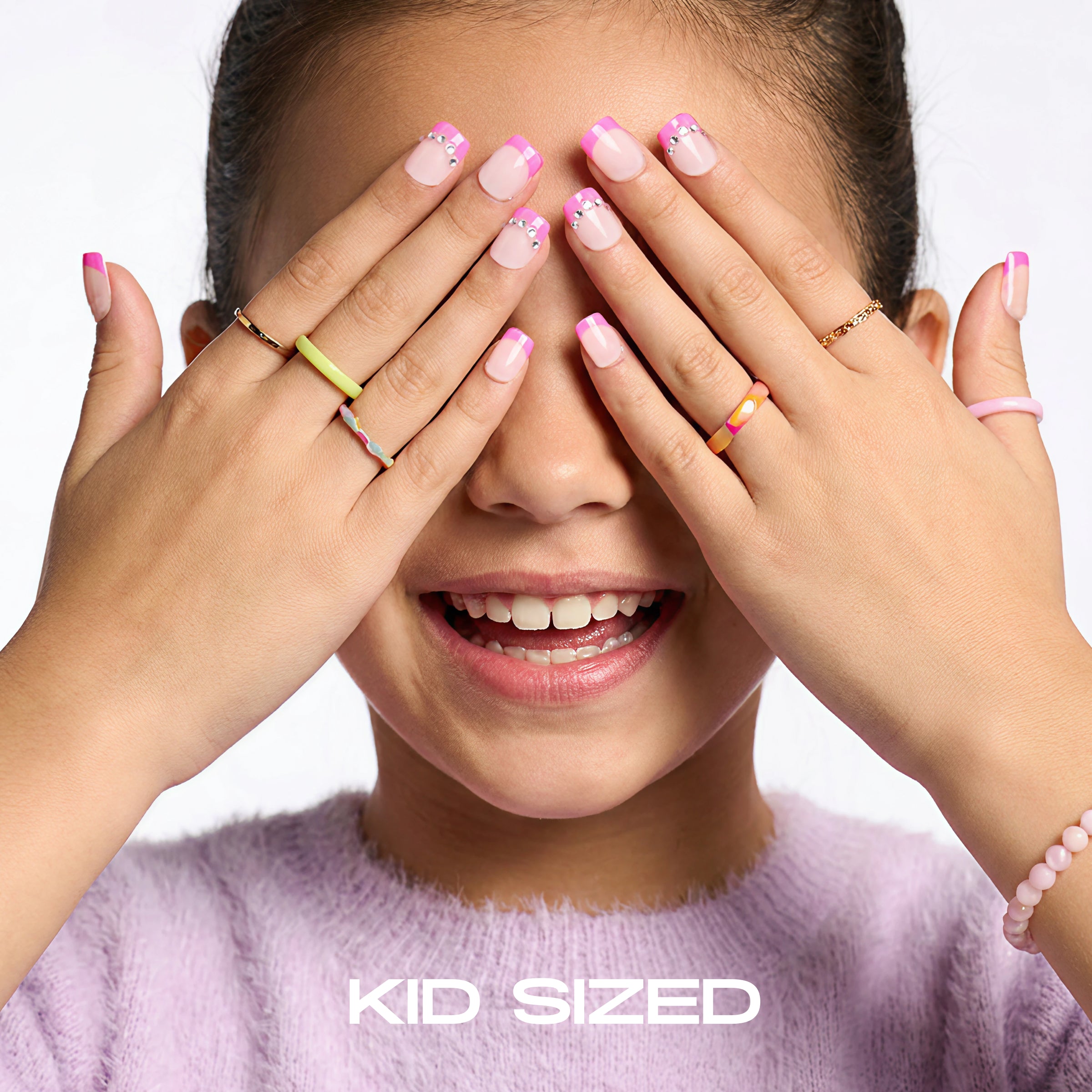 Press-On Nails 24 Piece - Frenchie