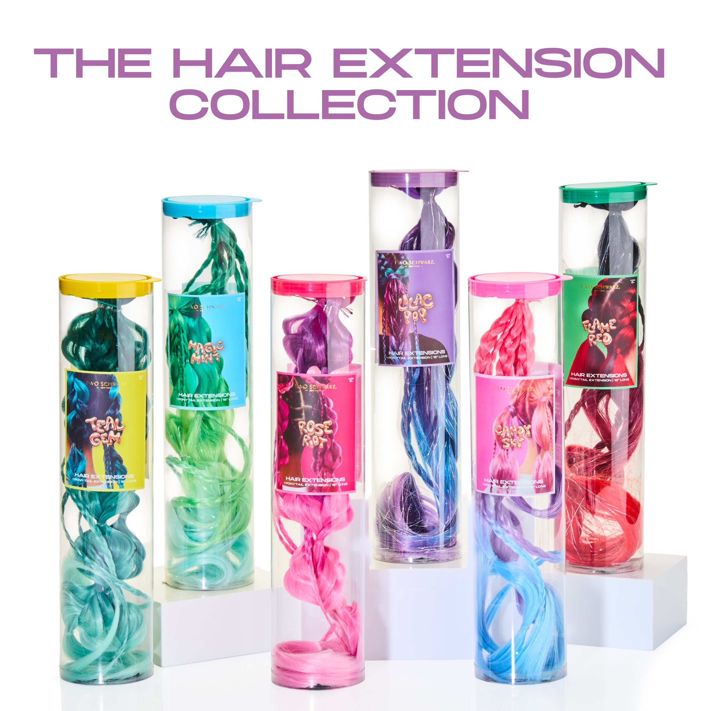 20” Wrap Ponytail Hair Extension – Lilac Pop
