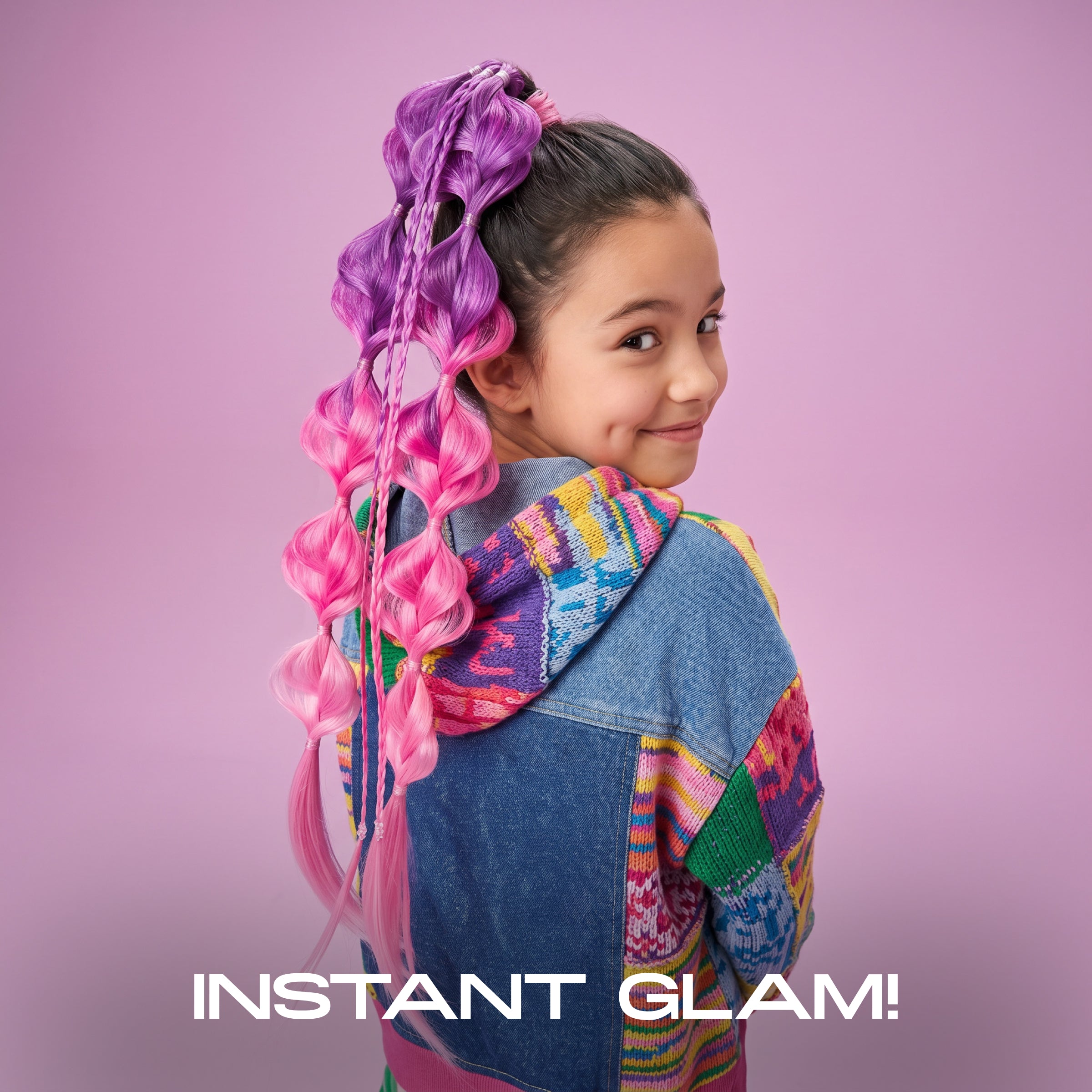 20” Wrap Ponytail Hair Extension – Rose Riot