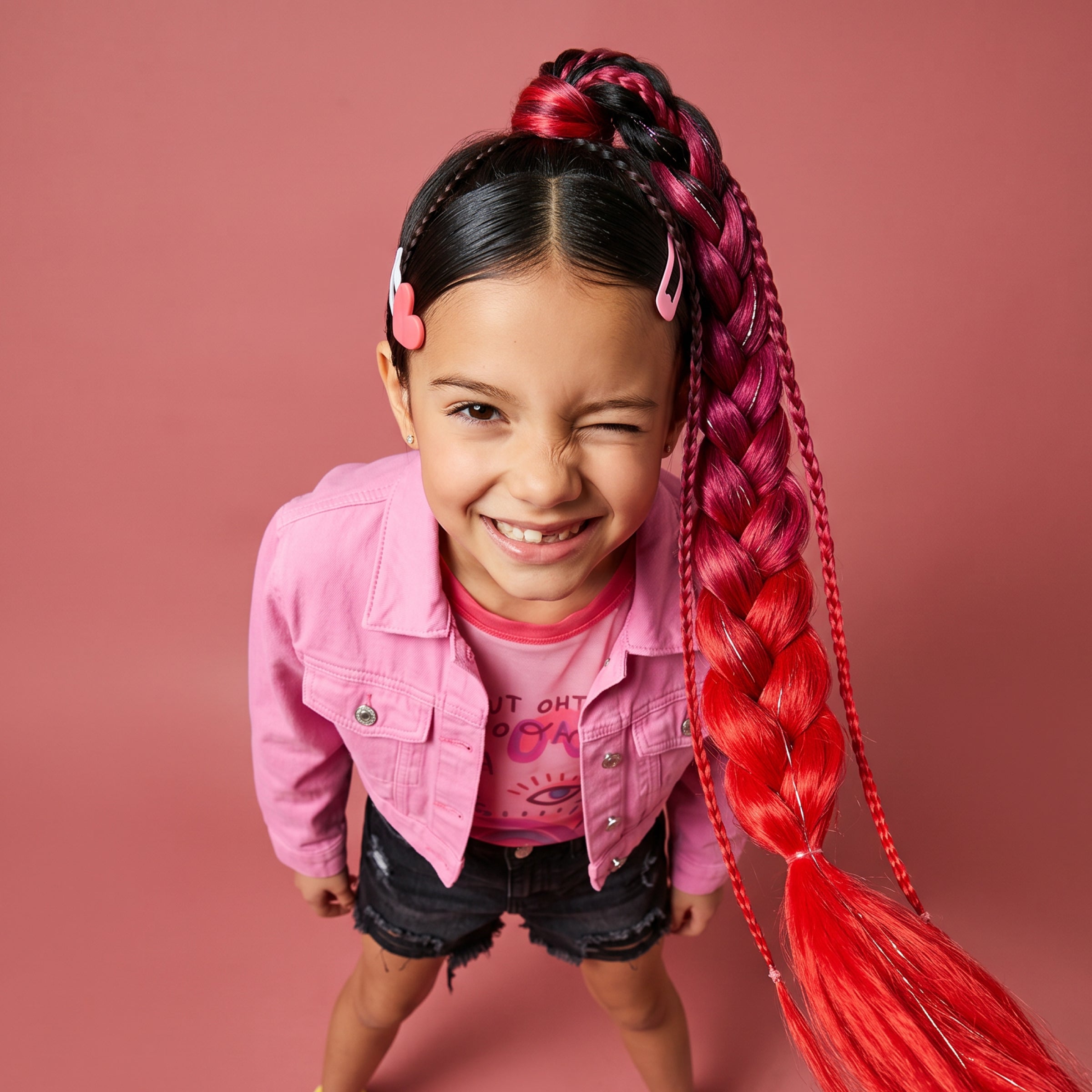 20” Wrap Ponytail Hair Extension – Flame Red