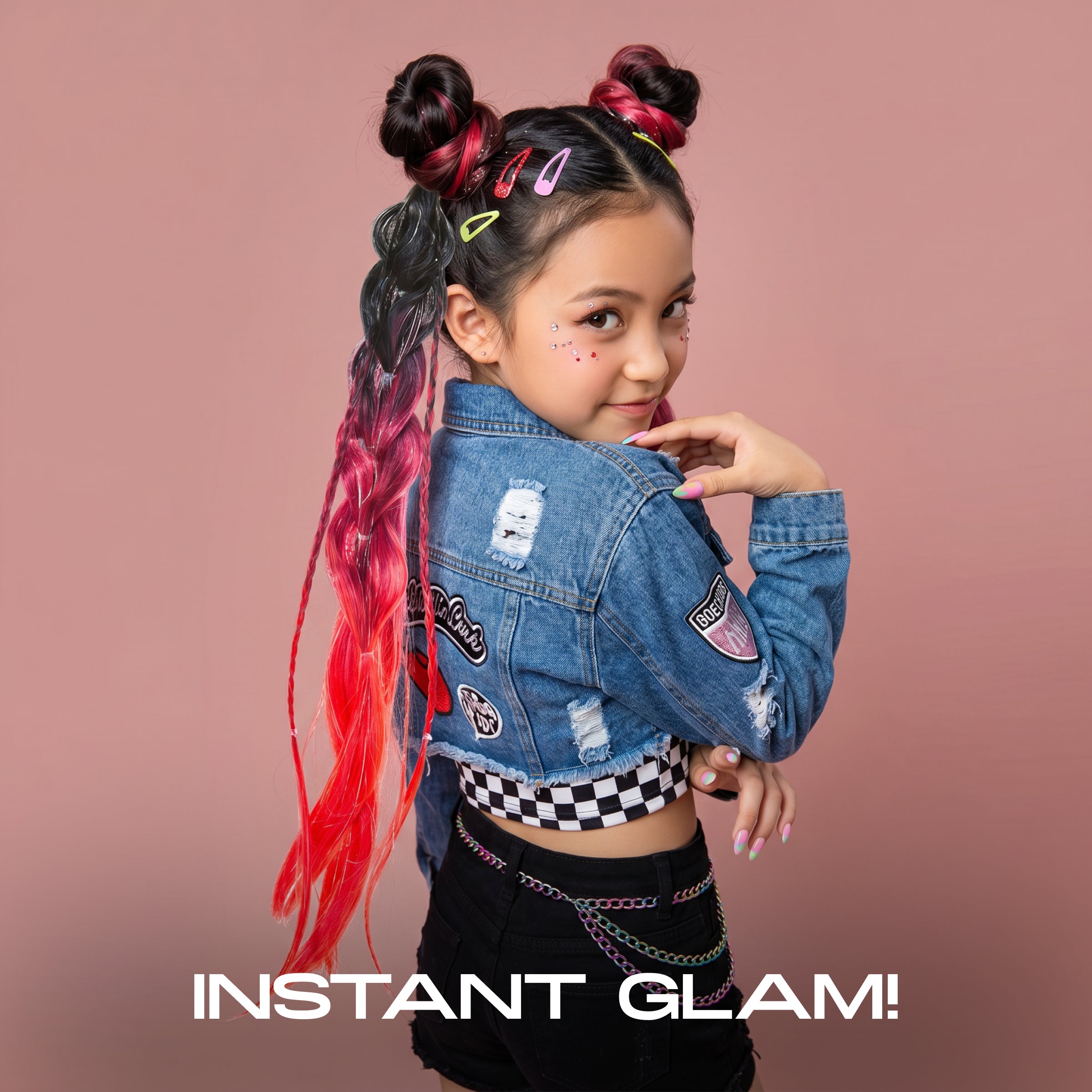 20” Wrap Ponytail Hair Extension – Flame Red