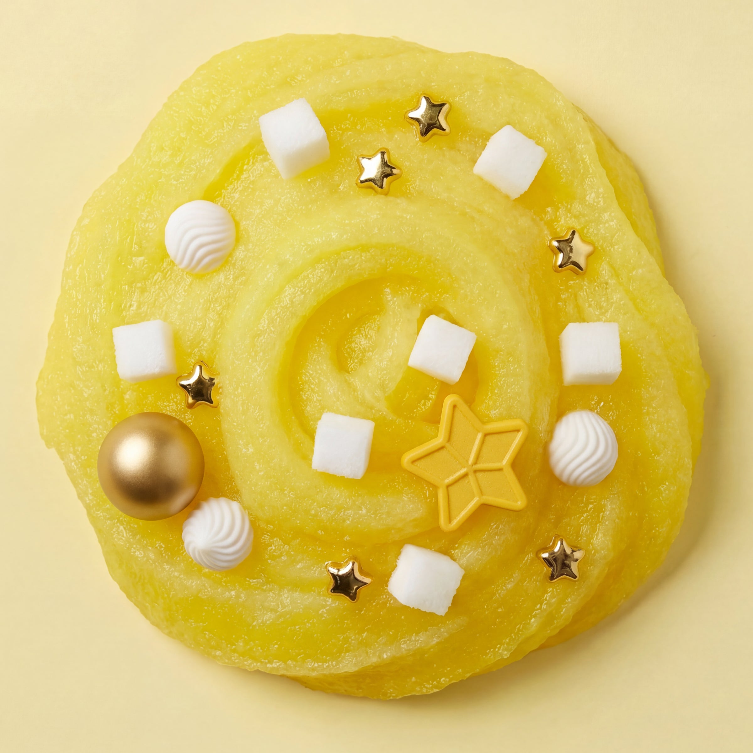 Gelato Swirl Slime – Luxe Lemon Icee Slime