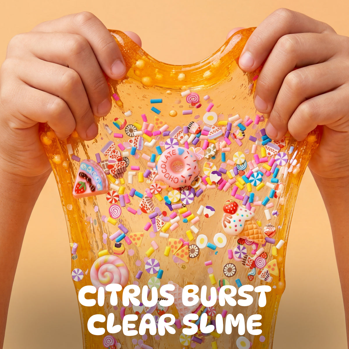 Gummy Goo Slime – Citrus Burst Clear Slime