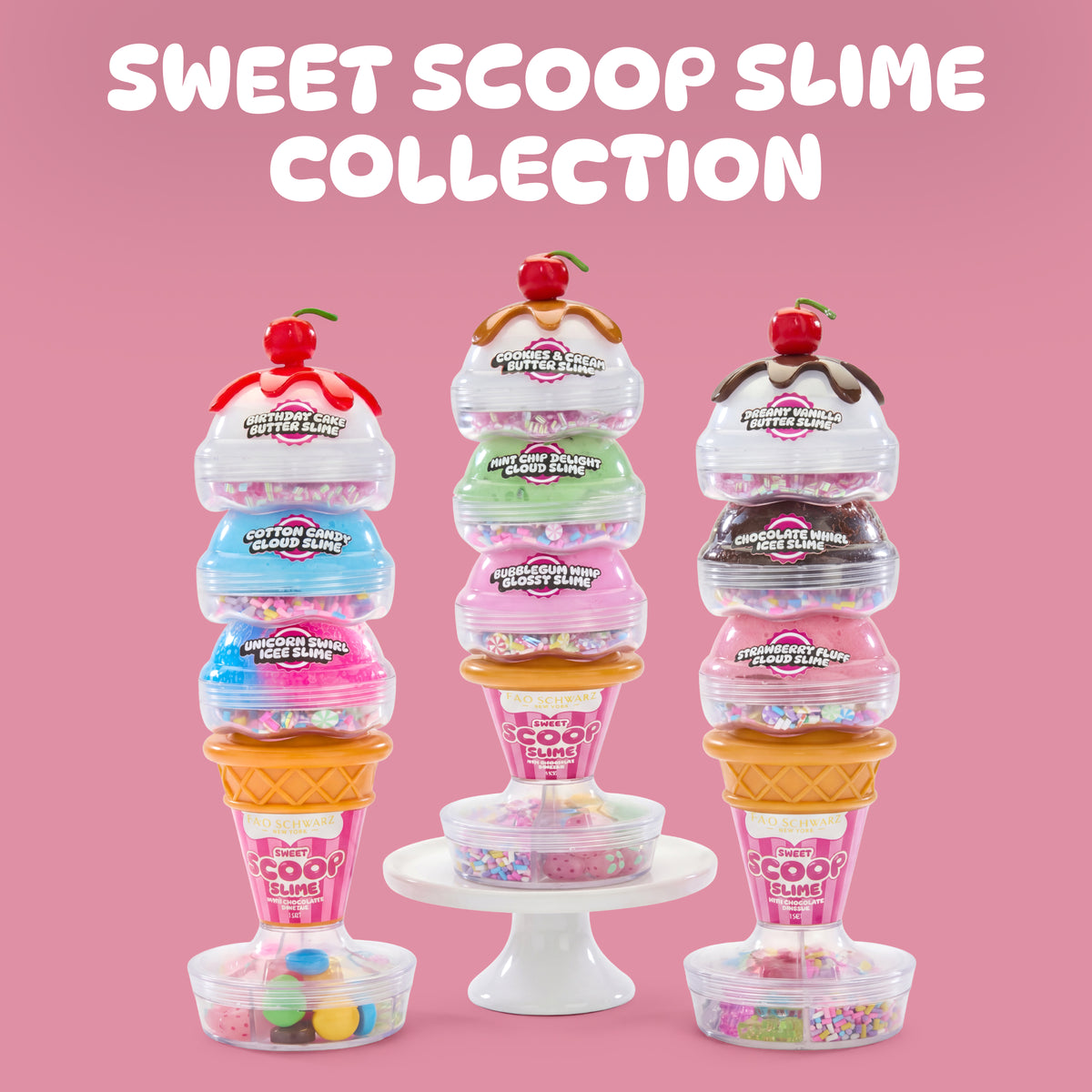 Sweet Scoop Slime with Chocolate Drizzle