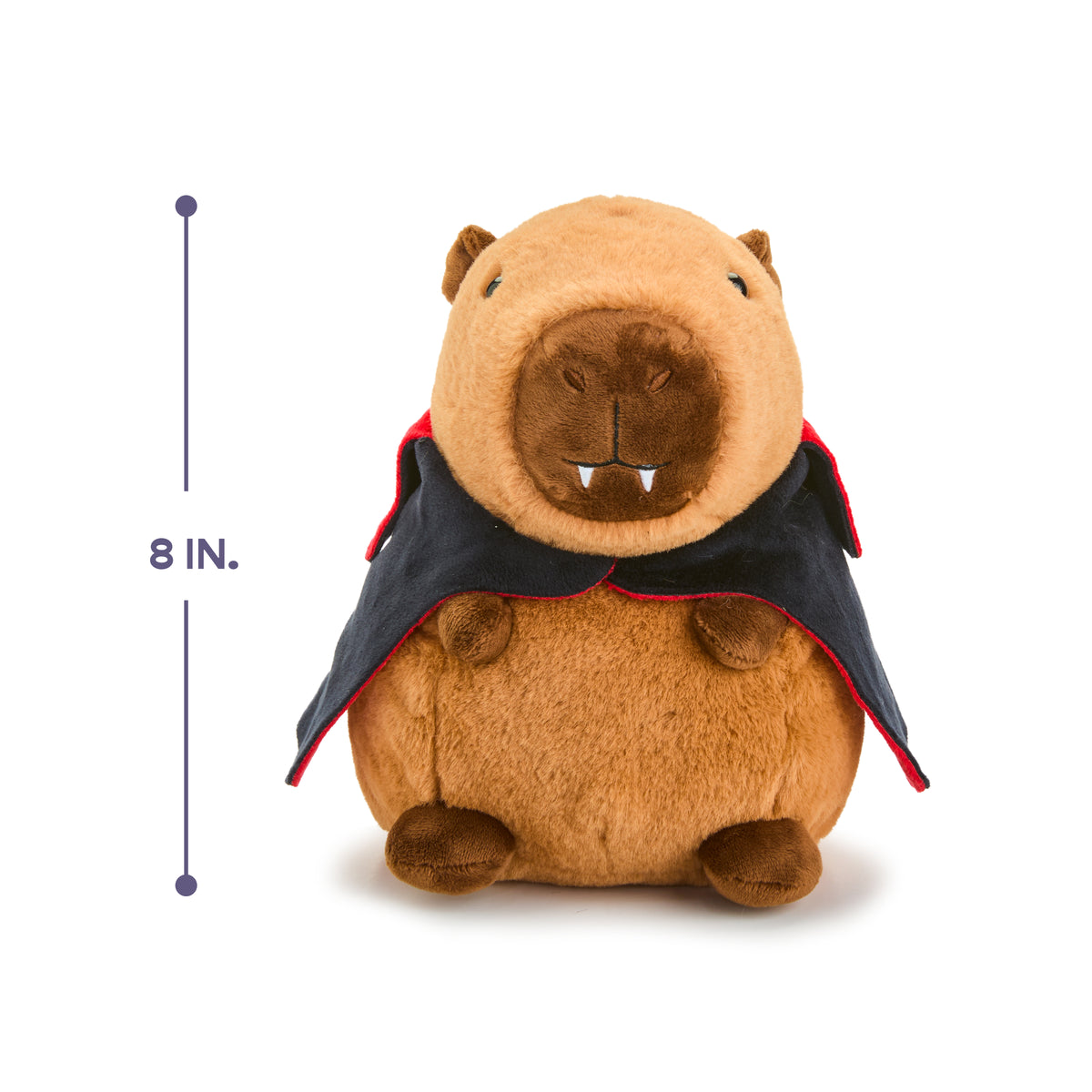 Capy Halloween 8” Capybara Vampire Plush