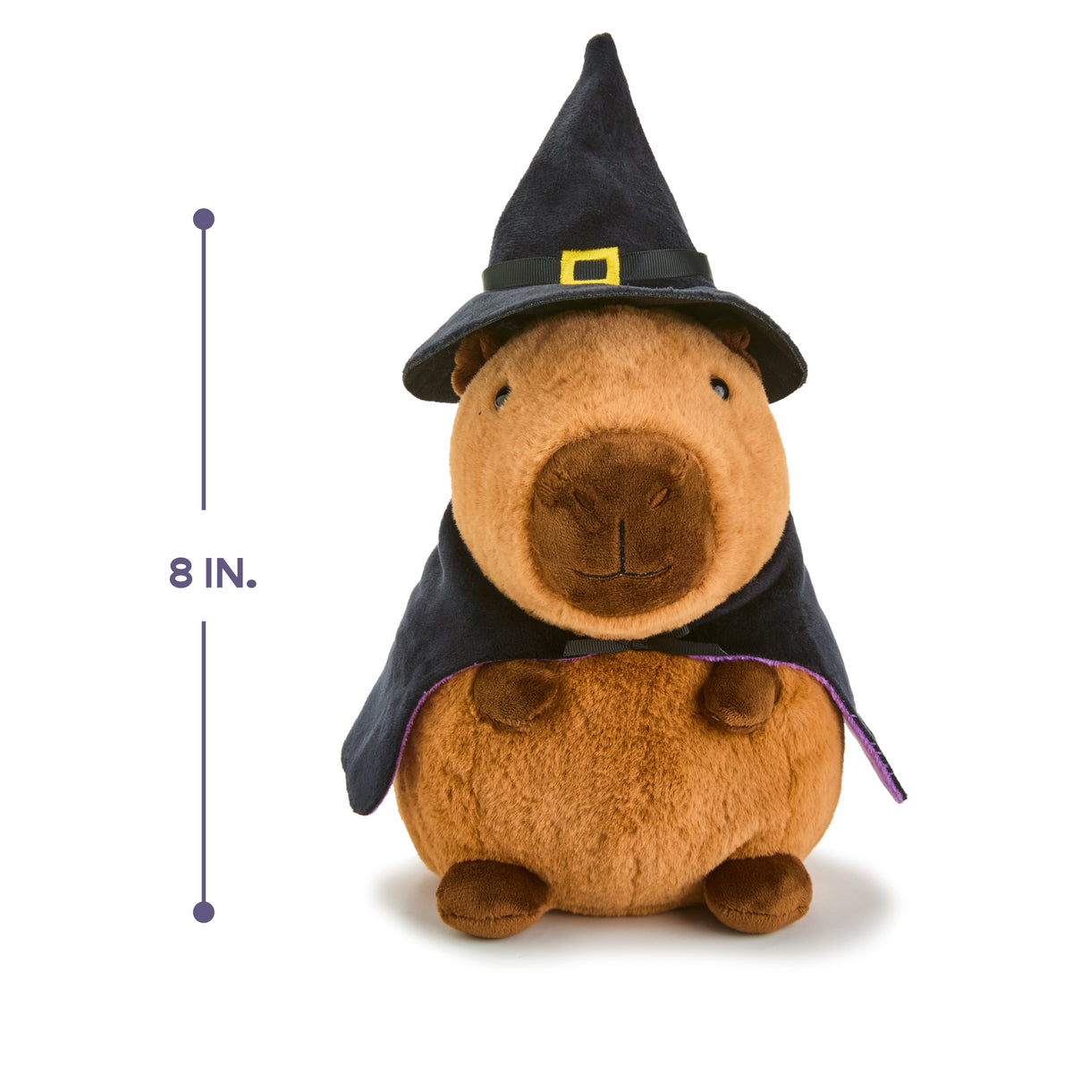 Capy Halloween 8” Capybara Witch Plush