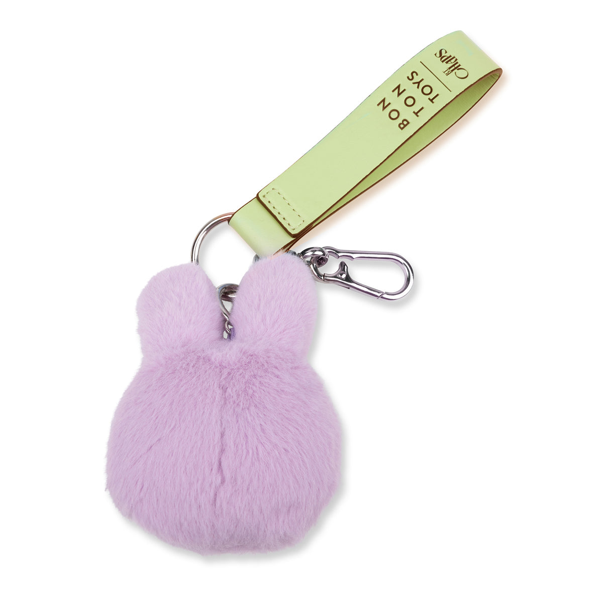 Miffy Lilac ECO Fuzzy Bag Charm - 4.5"