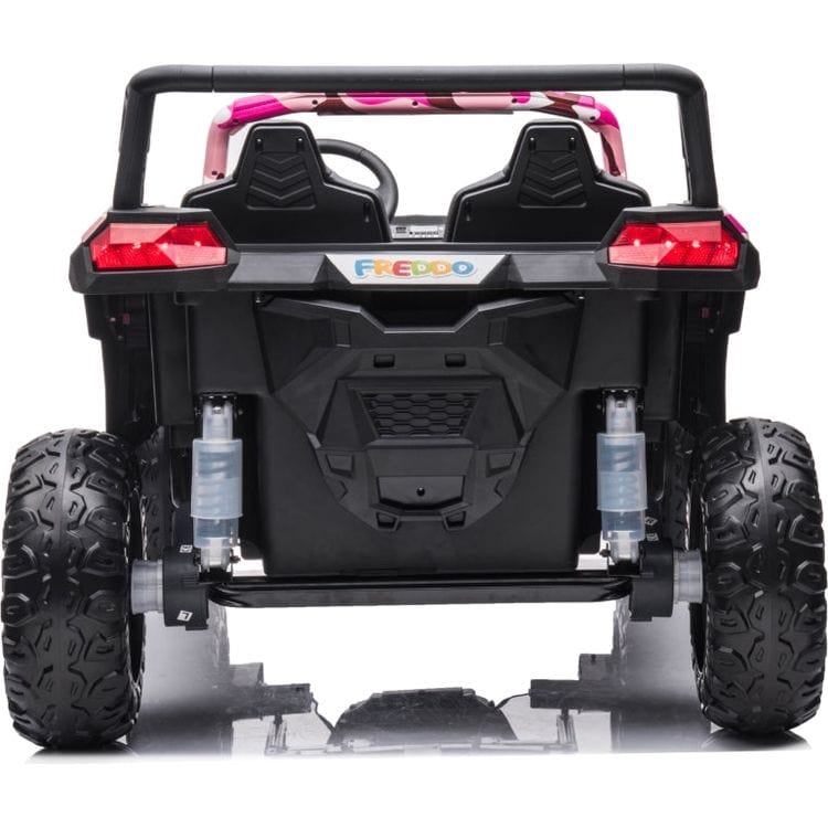  Freddo -  24V 4x4 Freddo Dune Buggy Buccaneer 2 Seater Ride on - Pink -  Outdoor