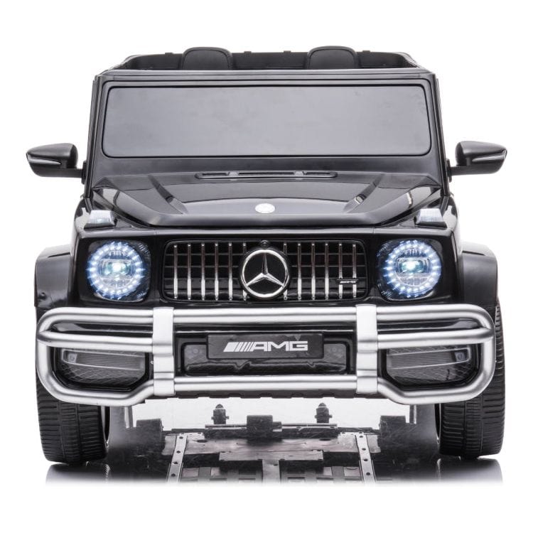  Freddo -  24V 4x4 Mercedes Benz G63 AMG 2 Seater Ride On Car - Black -  Outdoor