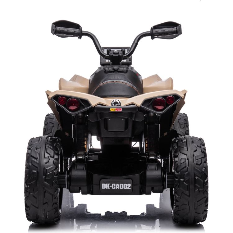 Freddo -  24V Can Am Renegade 1-Seater ATV Ride On - Khaki -  Outdoor