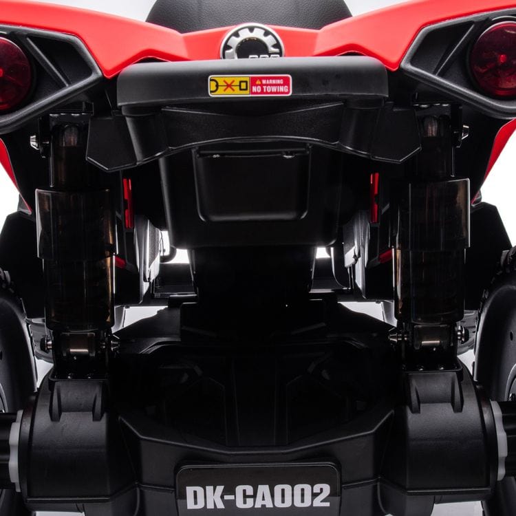 Freddo -  24V Can Am Renegade 1-Seater ATV Ride On - Red -  Outdoor