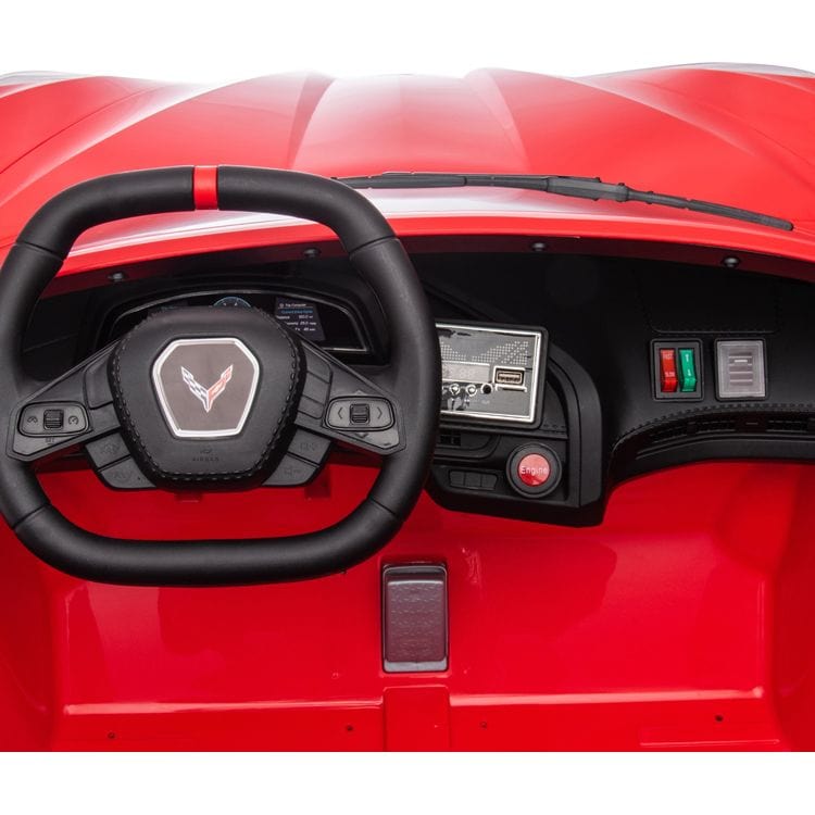  Freddo -  24V Chevrolet Corvette C8 2 Seater Ride on -  Outdoor