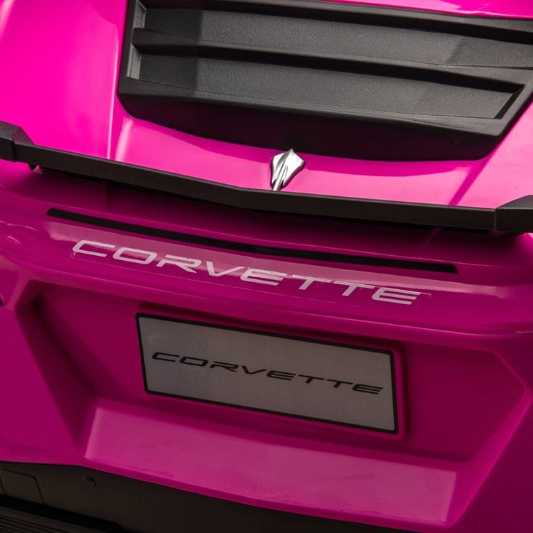  Freddo -  24V Corvette C8 2-Seater Ride On Car - Pink -  Outdoor