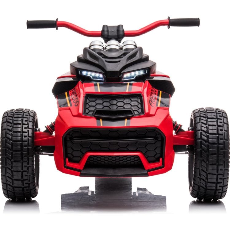  Freddo -  24V Freddo Spider 3-Wheel Motorcycle 2-Seater Ride On - Red -  Outdoor