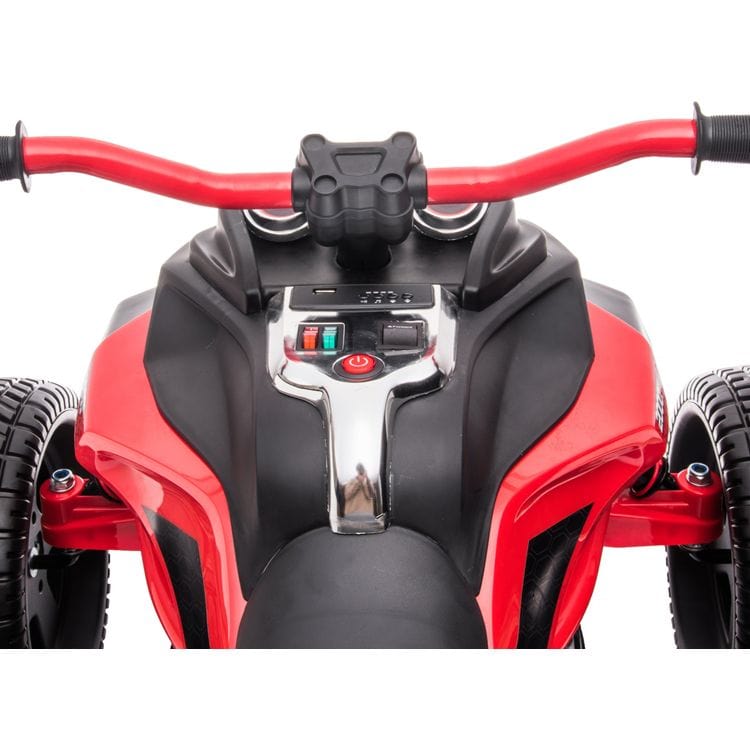  Freddo -  24V Freddo Spider 3-Wheel Motorcycle 2-Seater Ride On - Red -  Outdoor