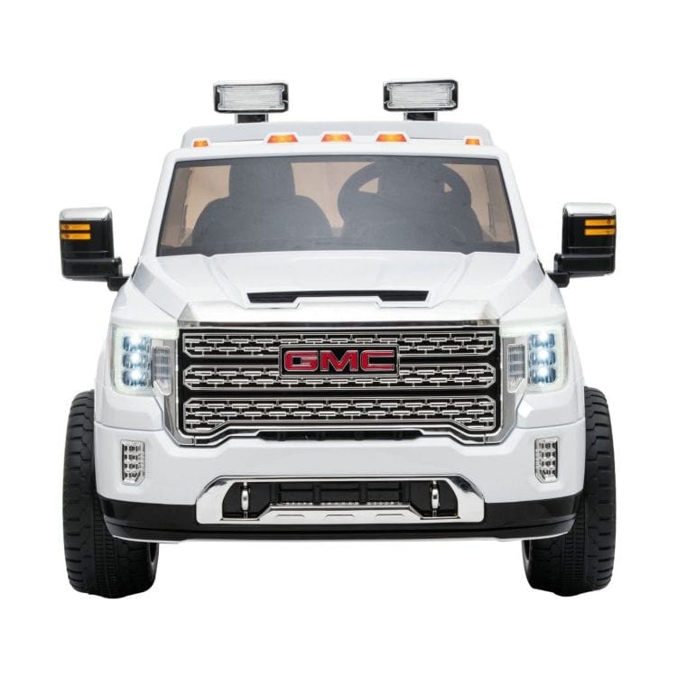  Freddo -  24V GMC Denali 2 Seater Ride On - White -  Outdoor