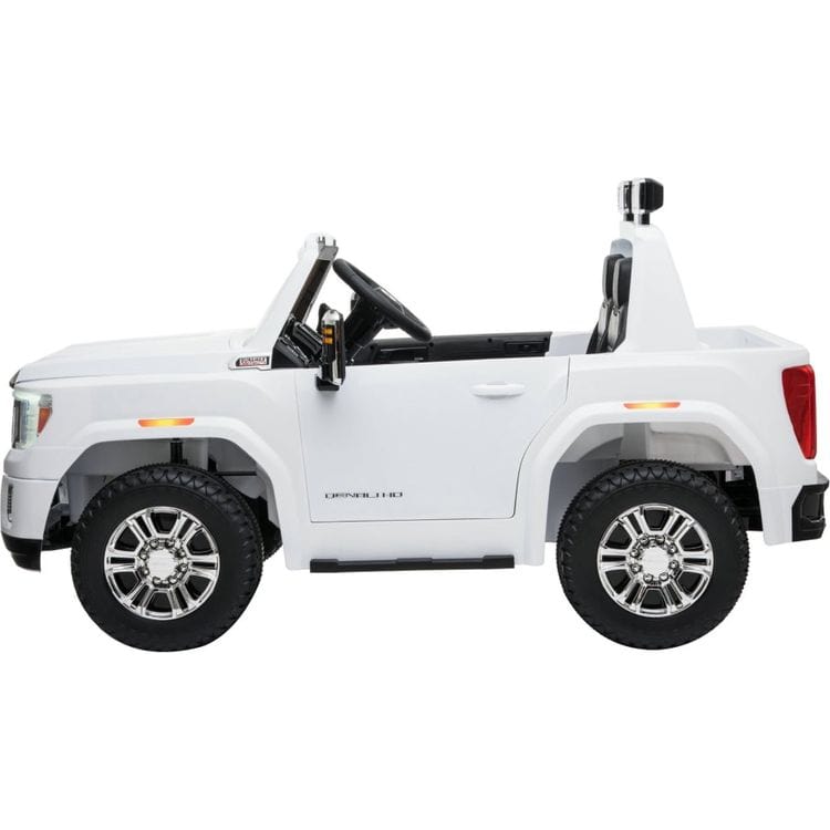  Freddo -  24V GMC Denali 2 Seater Ride On - White -  Outdoor