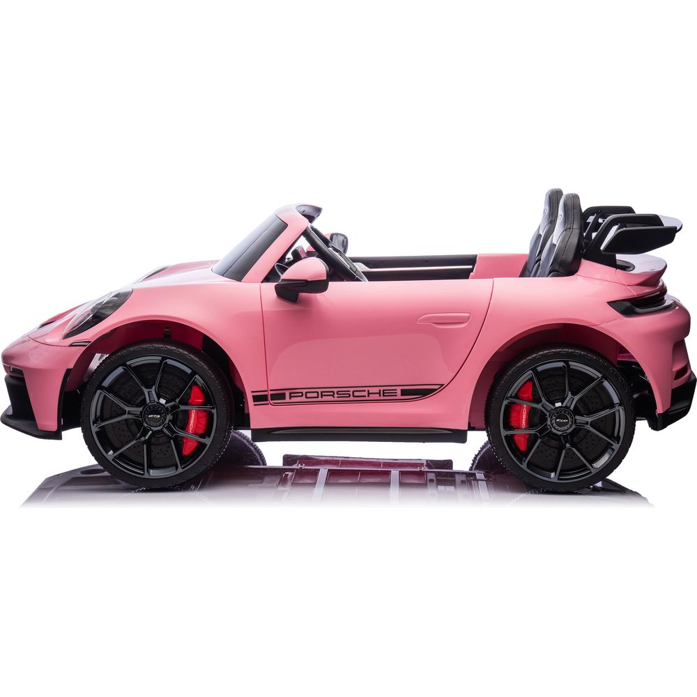  Freddo -  24V Porsche 911 GT3 2-Seater Kids Ride-On Car with Remote Control - Pink -  Outdoor
