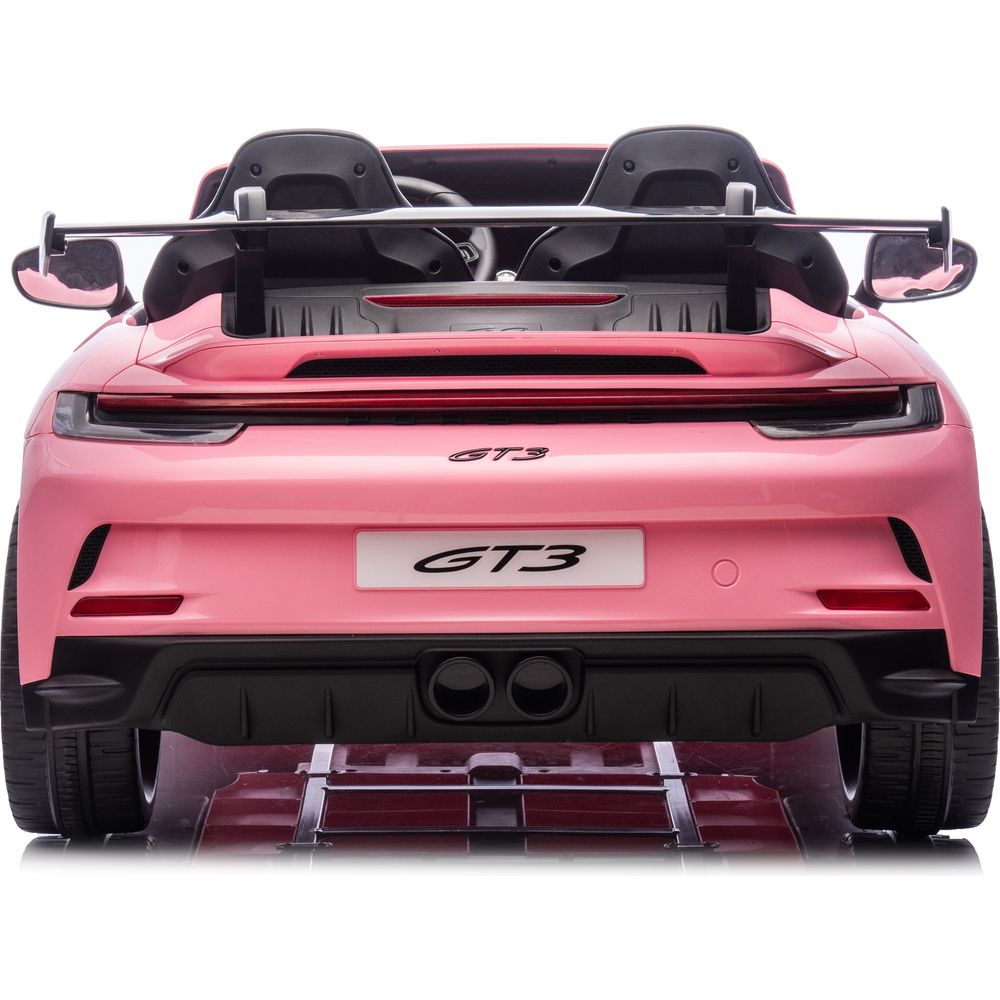  Freddo -  24V Porsche 911 GT3 2-Seater Kids Ride-On Car with Remote Control - Pink -  Outdoor
