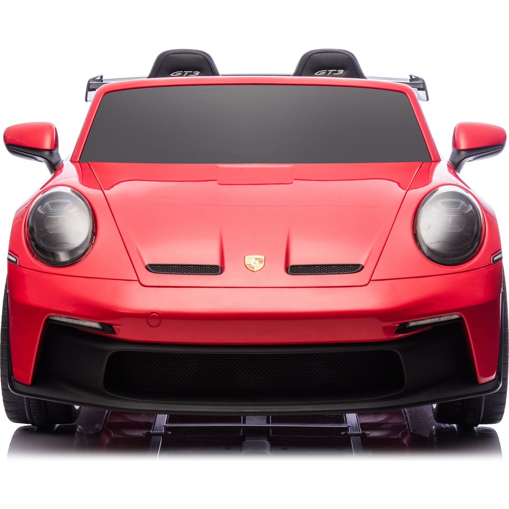  Freddo -  24V Porsche 911 GT3 2-Seater Kids Ride-On Car with Remote Control - Red -  Outdoor