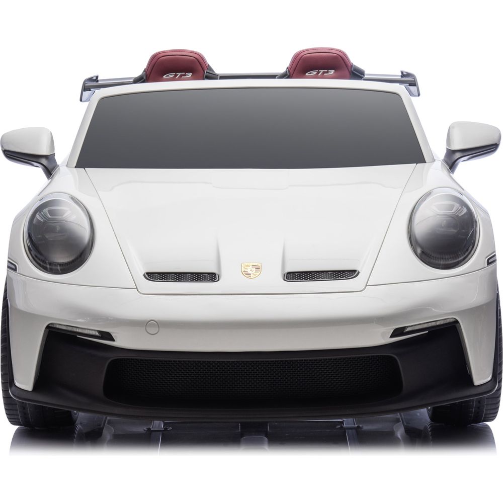  Freddo -  24V Porsche 911 GT3 2-Seater Kids Ride-On Car with Remote Control - White -  Outdoor