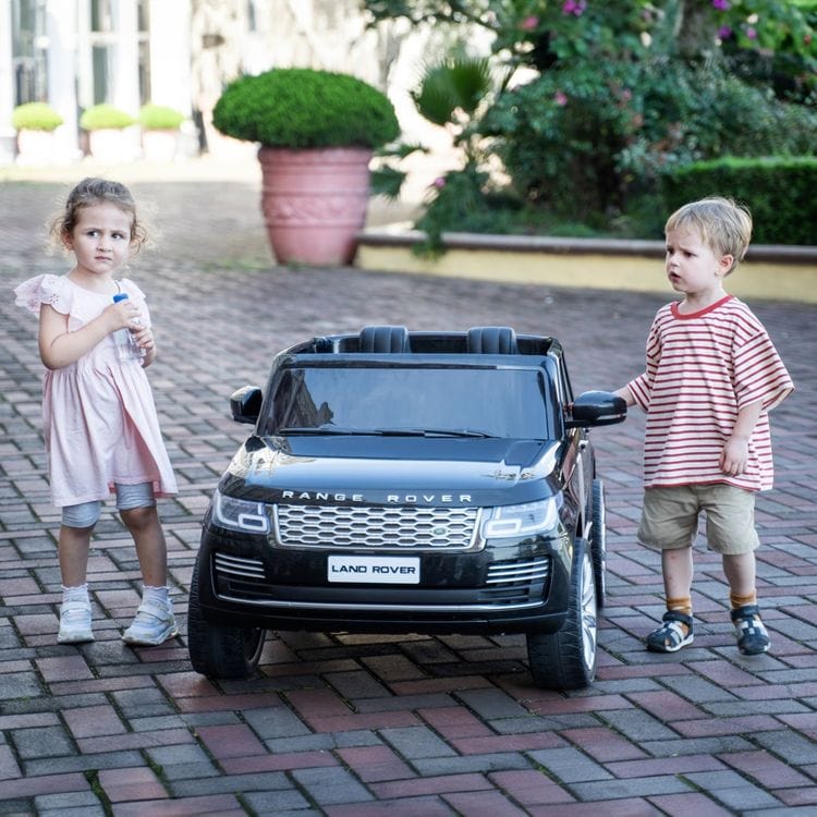  Freddo -  24V Range Rover HSE 2 Seater Ride on Car - Black -  Outdoor