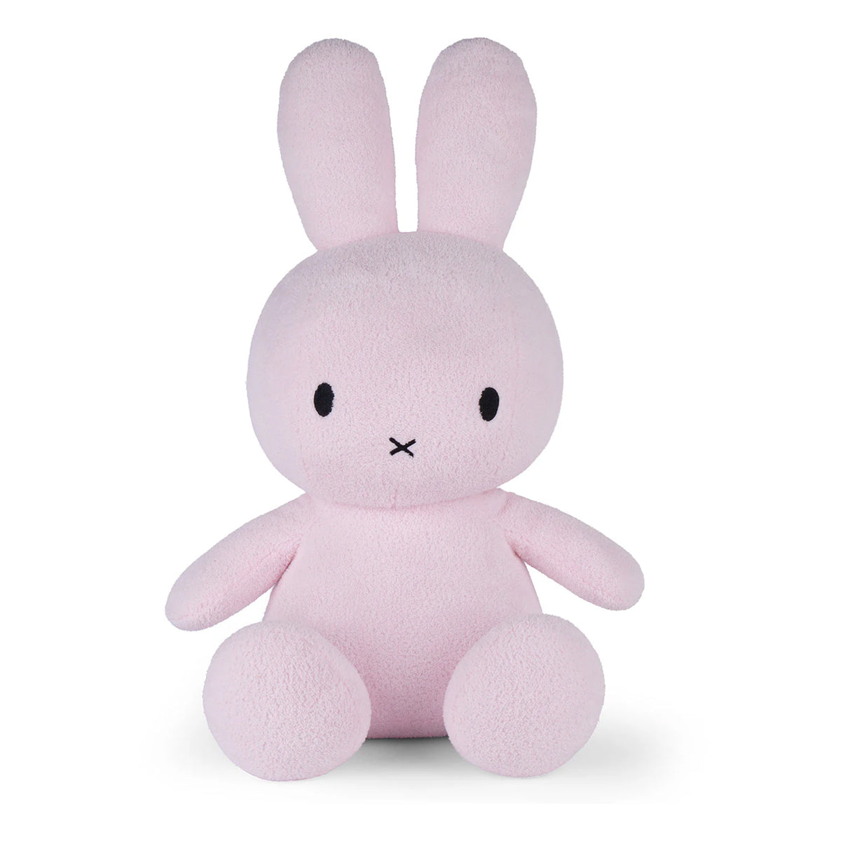  Bon Ton Toys -  27.5" Miffy Sitting Terry Plush - Light Pink -  Plush