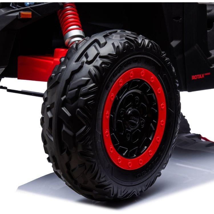  Freddo -  2x24V 4x4 Can Am Maverick 2 Seater Ride on UTV - Red -  Outdoor