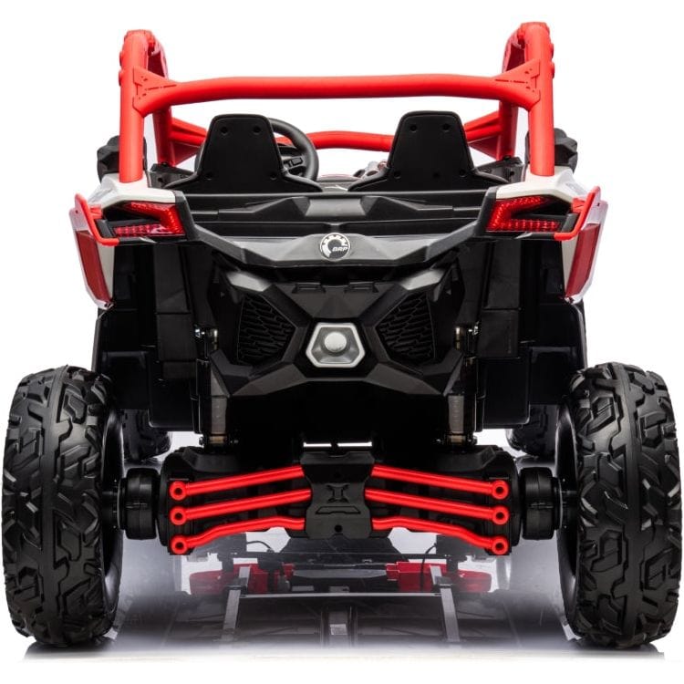 Freddo -  2x24V 4x4 Can Am Maverick 2 Seater Ride on UTV - Red -  Outdoor