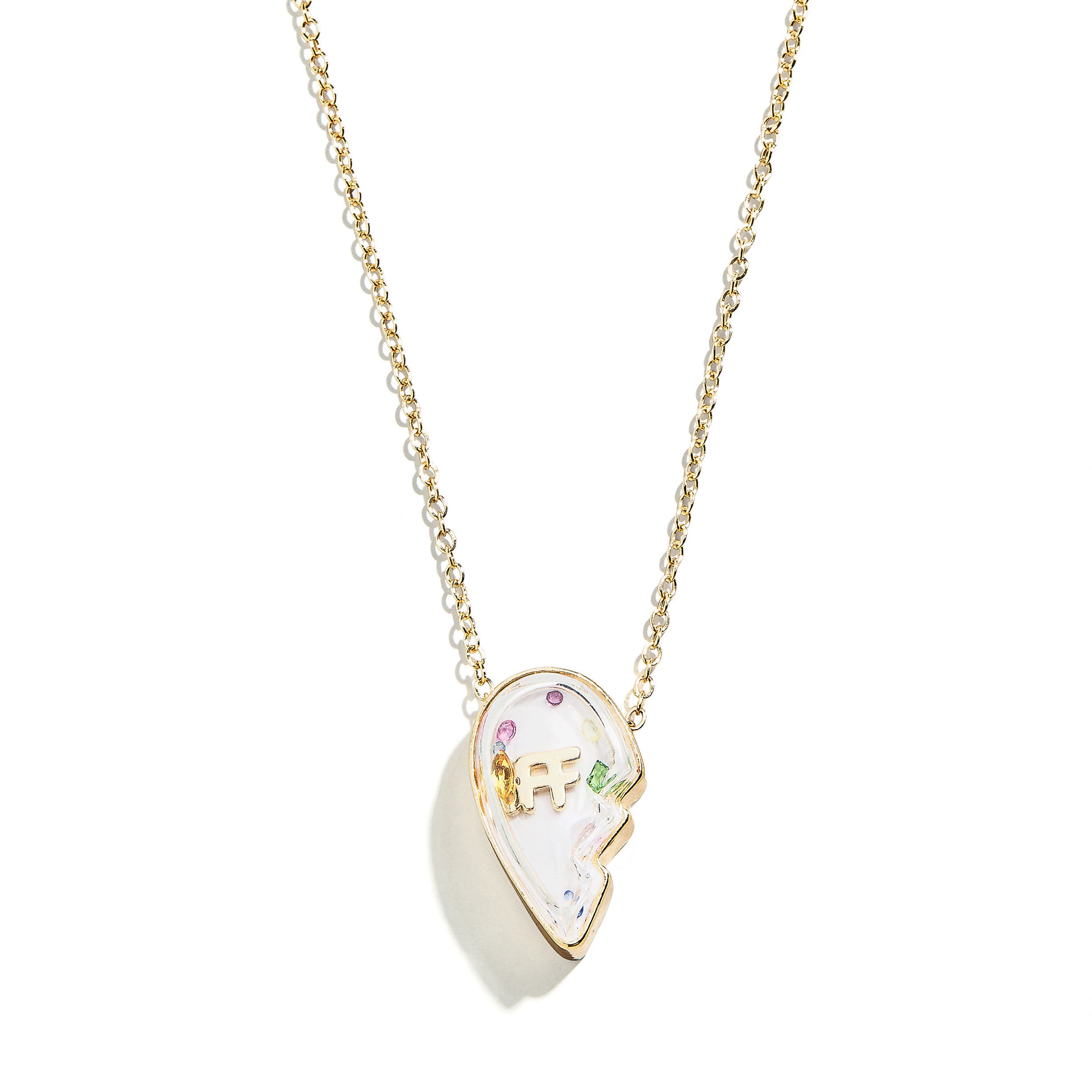 Best Friends Forever Kids' Heart Necklace Set