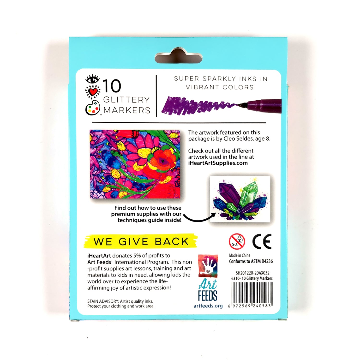 10 Glitter Markers