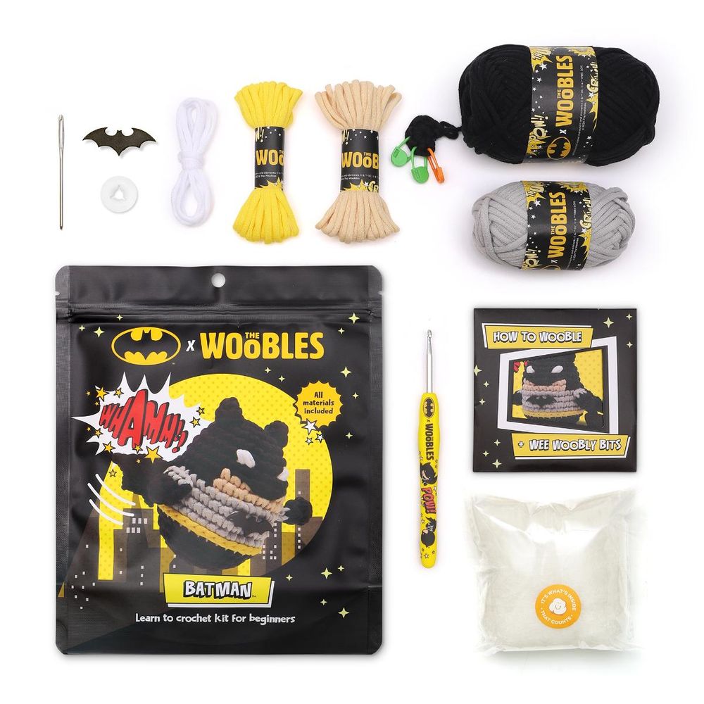 Batman Learn to Crochet Kit