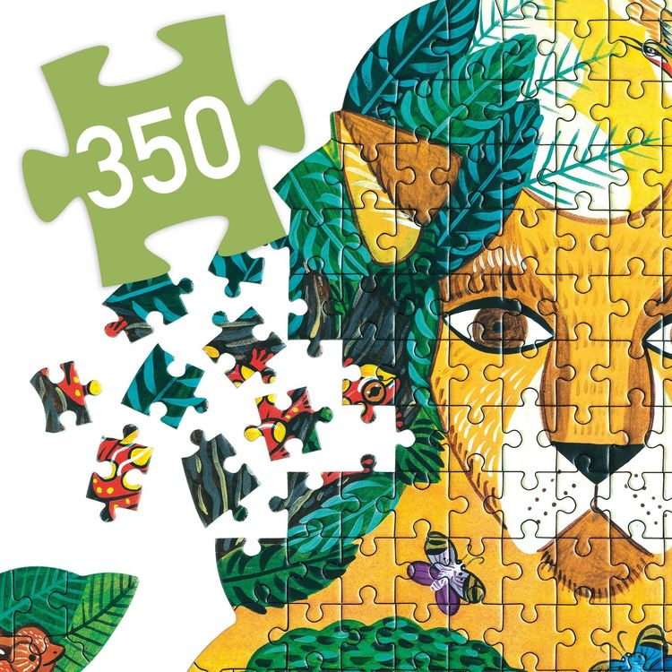 Djeco -  350 Piece Lion Puzzle -  Puzzles