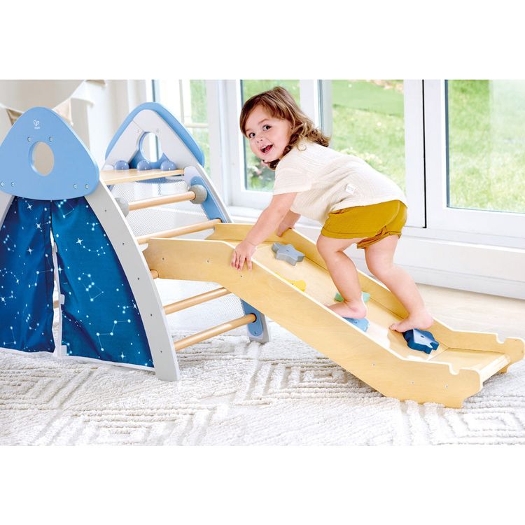  Hape -  4-in-1 Climb 'n' Slide Gym Set -  Infants